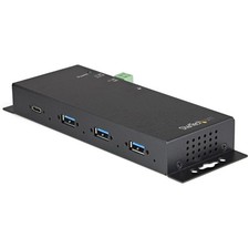 StarTech 4 Port USB C Hub 10Gbps, Metal Industrial USB 3.2 Gen 2 Type-C Hub, picture