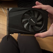 PNY NVIDIA GeForce GTX 1650 4GB GDDR5 PCIe 3.0 x16 UEFI HDMI DVI DP picture
