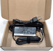 Genuine 45W USB-C Charger AC Adapter For Lenovo Chromebook 100e 300e 500e c330 picture