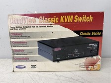 Belkin OmniView F1D066 4-Port PS/2 Sharing Switch Power Open Box NEW picture