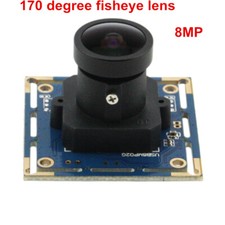 ELP Sony IMX179 HD Webcam w/ 170degree Fisheye Lens MJPEG 8MP USB Camera Module picture