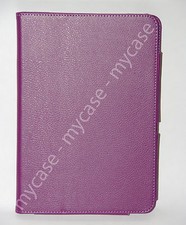 Purple PU Leather Case Cover Skin Stand for Acer Iconia Tab a200 10.1