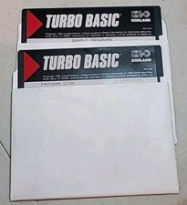 Turbo Basic 1986 Floppy 5.25 Borland Program Disk Vintage Rare picture