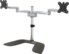 .Com Dual Monitor Stand - Ergonomic Desktop Monitor Stand for up to 32