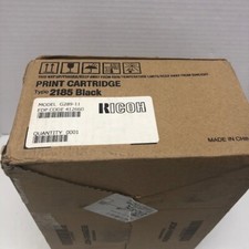 Ricoh 412660 Black Toner Cartridge Type 2185 Genuine Original OEM NEW/SEALED picture