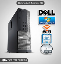 Dell i7 Desktop Computer PC | up to 32GB RAM, 3TB SSD | Windows 7 | WiFi picture