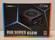 GameMax RGB Series 80 Plus Gold Power Supply 850W - New picture