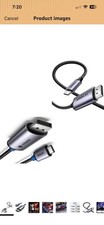 USB C to DisplayPort 1.4 Cable 8K@60Hz 4K@240Hz Unidirectional Thunderbolt 4/3 picture