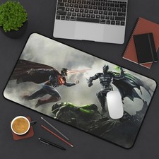 Batman vs Superman Gaming Desk Mat | Non-Slip Mouse Pad picture