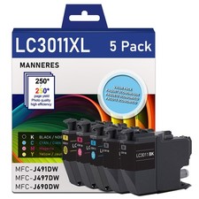 LC3011XL High Yield Ink Cartridges 5-Pack (2 BK, 1C, 1M, 1 Y) lc 3011 Ink picture