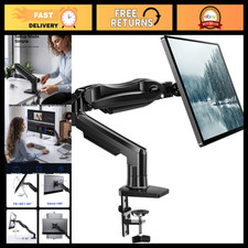 Adjustable Single Monitor Mount Arm for 13-32