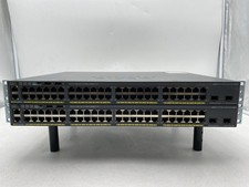 Lot of 2 Cisco Catalyst  WS-C2960X-48FPD-L 48-Port Gigabit Managed PoE+ Ethernet picture