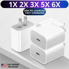 20W USB-C Fast Charging Wall Charger Block For iPhone 11 12 13 14 Pro Max XR SE picture
