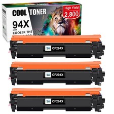 3 Pack CF294X 94x Toner Cartridge For HP 94a Pro MFP M149fdw M148fdw picture