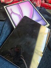 Apple iPad Series Apple iPad 13in Purple Wi‑Fi + 5G Tablet 128MB Open Box picture