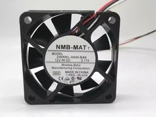 1PCS Genuine NMB-MAT 6015 2406KL-04W-B49 12V 0.17A 6CM Cooling Fan picture