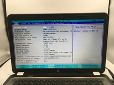 HP PAVILION G6 1B60US - BOOTS TO BIOS - AMD A4 3300M  - NO RAM - 16