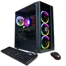 CyberPowerPC GXI3400BSTV6 (1TB HDD + SSD, Intel Core i7, 2.50 GHz, 16GB) Desktop picture