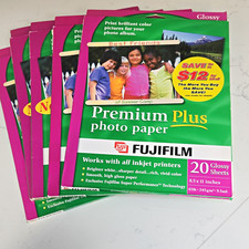 Lot Of 5 Fujifilm Premium Plus Glossy Photo Paper P8.5x11 20 Sheets  Inkjet picture
