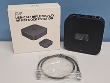 RVP USB-C/A Triple Display 4K MST Dock X Station USBC/A 5GBPS - New in Open Box picture