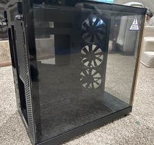 NZXT H6 Flow Compact Dual-Chamber Mid-Tower PC Case Black CA-2205 picture