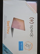 New Speck See Thru Satin Hard Case for MacBook Air 11-Inch Laptop In Pink picture