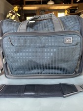 REI Co-op Laptop Messenger Bag Travel Briefcase Padded Blue Gray picture