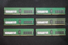 Micron 96GB (6x 16GB) DDR4-3200 ECC RDIMM Server RAM MTA18ASF2G72PDZ-3G2R1TI picture