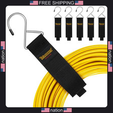 Extension Cord Organizer Straps 6-Pack Heavy Duty Hook and Loop Ties picture