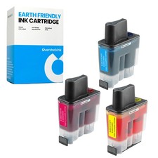 Black Color Ink Lot fits Brother LC41 Cartridges for DCP Intellifax MFC Printers picture