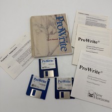 ProWrite 3.3 Commodore Amiga Word Processor 3 Disks Manual Supplements Tested picture
