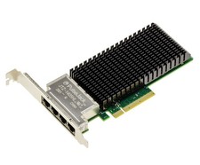 KALEA-INFORMATIQUE PCIe Gen4 x8 Quad RJ45 10G Network Card Intel E610-XT4 picture