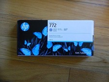 2025 GENUINE HP #772 300ml Light GRAY Cartridge CN634A DESIGNJET Z5200 NEW SEALE picture