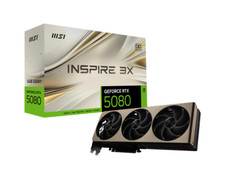 MSI GeForce RTX 5080 16G INSPIRE 3X OC Graphics Card - G5080-16I3C picture