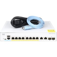 Cisco Catalyst C1000-8FP-2G-L 8P 1GbE PoE+ 2P RJ-45/SFP Switch picture