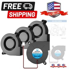 50mm 5015 Blower Fan 12V, 3D Printer 12 Volt Fans Blower Turbine Turbo Hydrau... picture