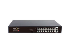 16 Port Gigabit PoE Switch 300W w/ 2 SFP Uplinks picture