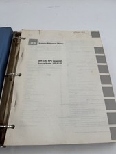 IBM 1130 RPG Language Manual Vintage Rare picture