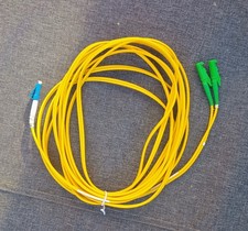5 Meter OS2 LC UPC to LSH / E2000 APC Single Mode Duplex Fibre Patch Cable picture
