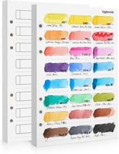 Watercolor Swatch Paper Bulk - 100% Cotton Hot Press 300Gsm/140Lb, 2 picture