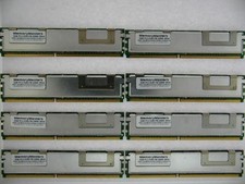SERVER ONLY 16GB KIT 8X2GB ECC FULLY BUFFERED FBDIMM FB PC2-5300 667 RAM MEMORY picture