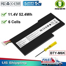 BTY-M6K Battery For MSI GF65 Thin 9SD 9SE 9SEX 9SEXR 10SDR 10SE GS73VR 7RG NEW picture