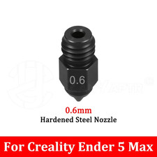 0.4Mm 0.6Mm 0.8Mm Hotend Nozzle for Creality Ender 5 Max Brass Hardened Steel No picture