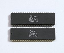 2 x CSG/MOS 8520A CIA Chip PAIR for Commodore AMIGA Fully Tested #3591 500/3000 picture