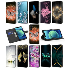 Butterfly Flower Cat Wallet Cover Case For Google Pixel 10 9 8 Pro 10A 9A 7A 8A picture