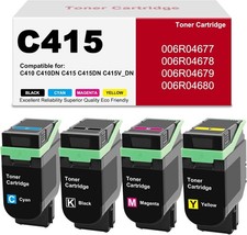 Toner Cartridge 4-Pack Replacement for VersaLink C410/C410DN/C415/C415DN Printer picture