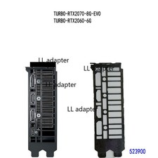 1pcs TURBO-RTX2070-8G-EVO TURBO-RTX2060-6G FOR ASUS I/O SHIELD Back Plate Bezel picture