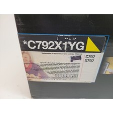 Genuine Lexmark C792X1YG Yellow High Yield YELLOW - New Open Box picture