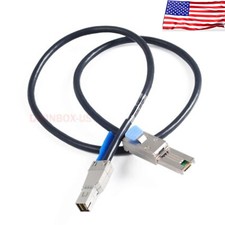 External Mini-SAS SFF-8644 To Mini-SAS SFF-8088 High Density HD Raid Cable 3.3FT picture