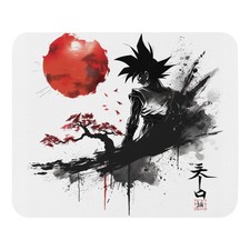 Goku Classic Japanese Art Style Mouse Pad | Elegant Desk Accessory picture